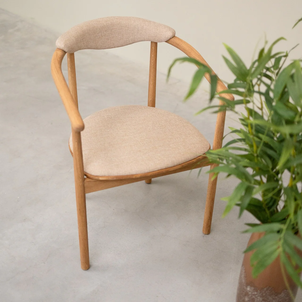 Chaise en bois massif de chêne Lord, revêtement - Lot de 2 ou 4 chaises - NordicStory - Image 15