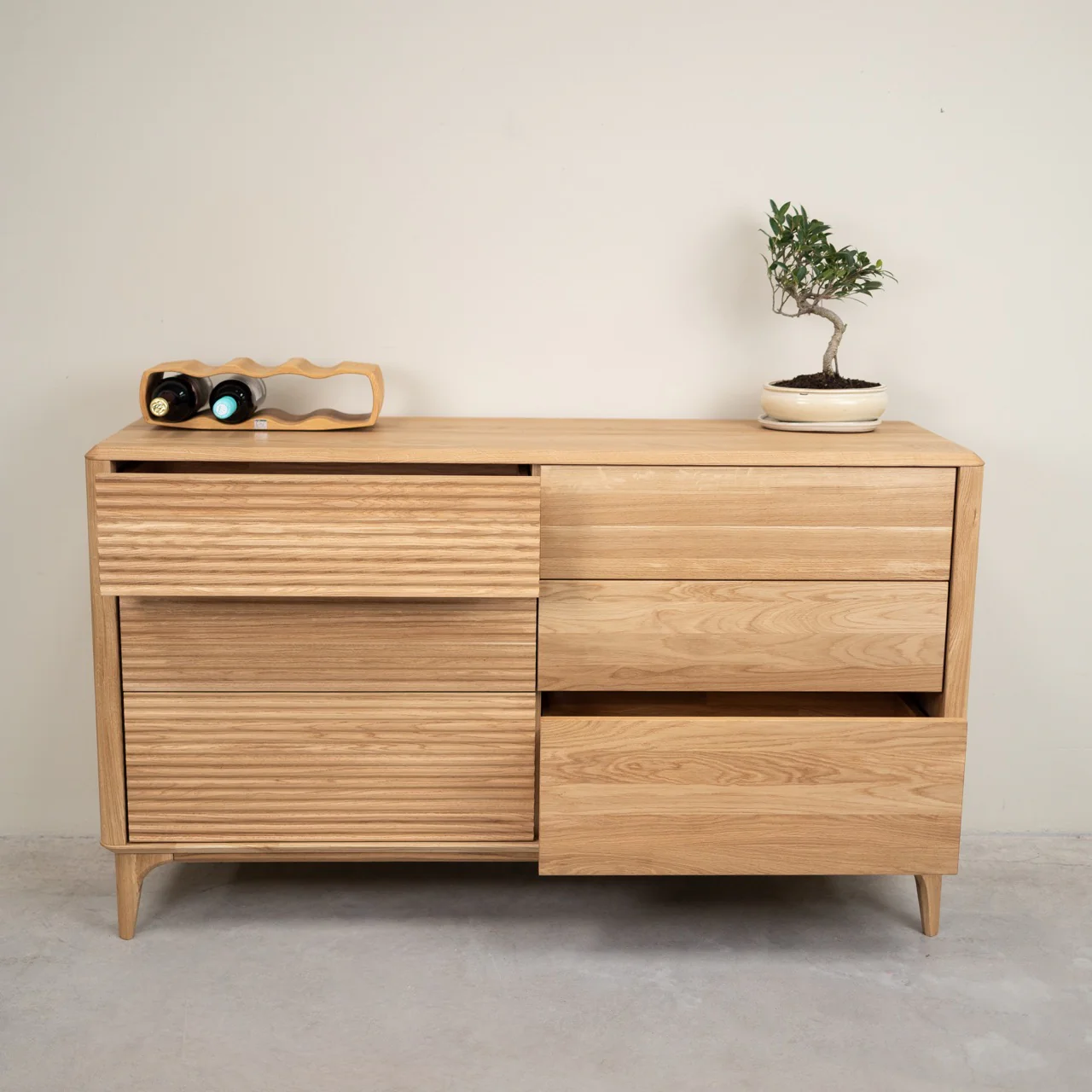 Commode en bois massif de chêne Oxford 6.2 - NordicStory - Image 2