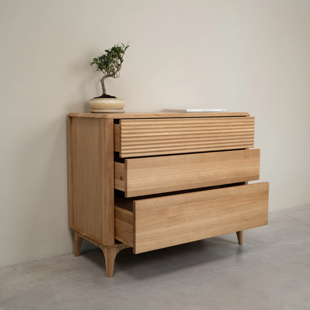 Commode en bois massif de chêne Oxford 3.1 - NordicStory - Image 2