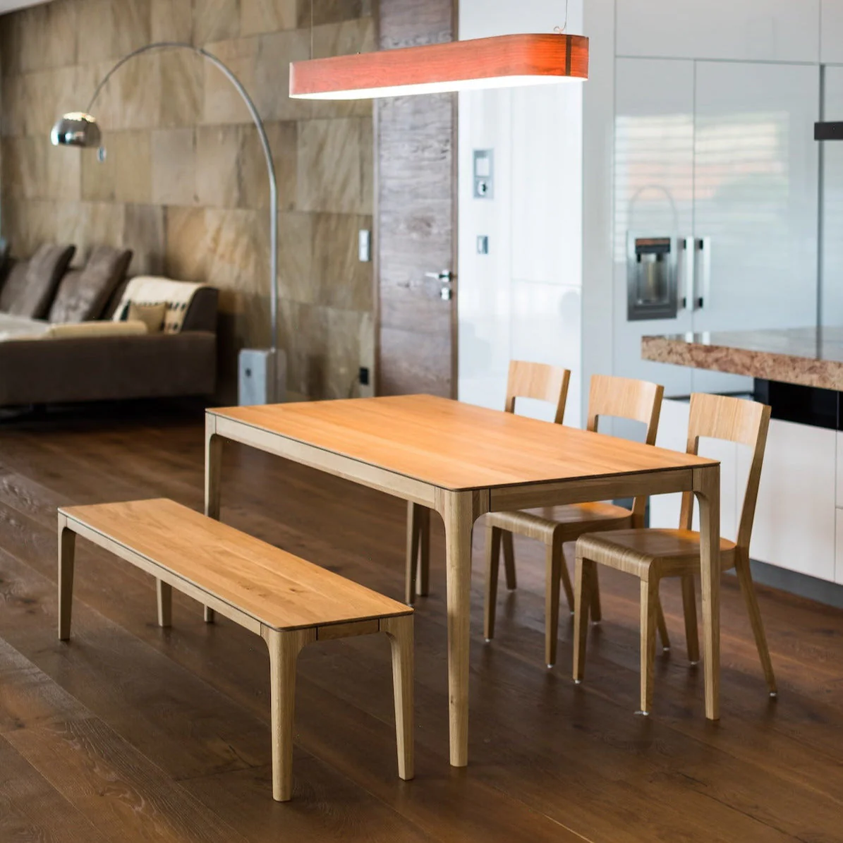 Table à manger extensible en bois massif CREATIV - KARPIS - Image 10