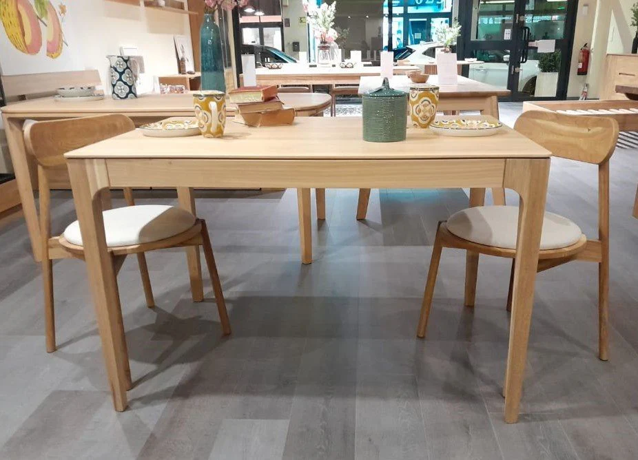 Table à manger fixe en bois massif CREATIV - KARPIS - Image 9