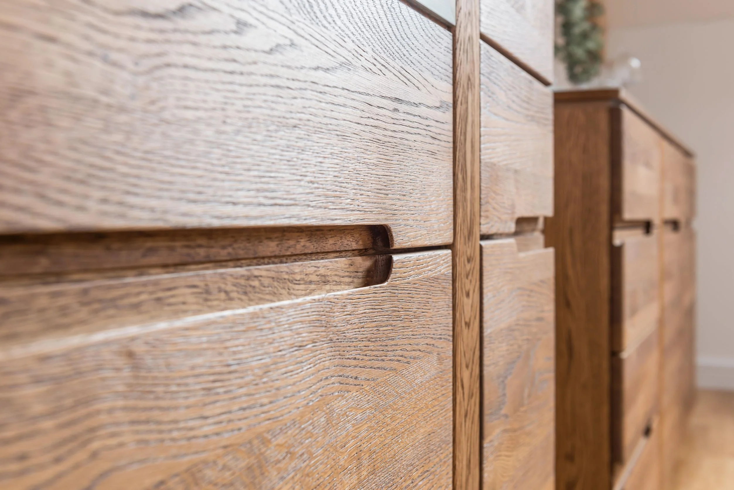 Buffet commode en bois de chêne Monténégro 44 - LoftStory - Image 7