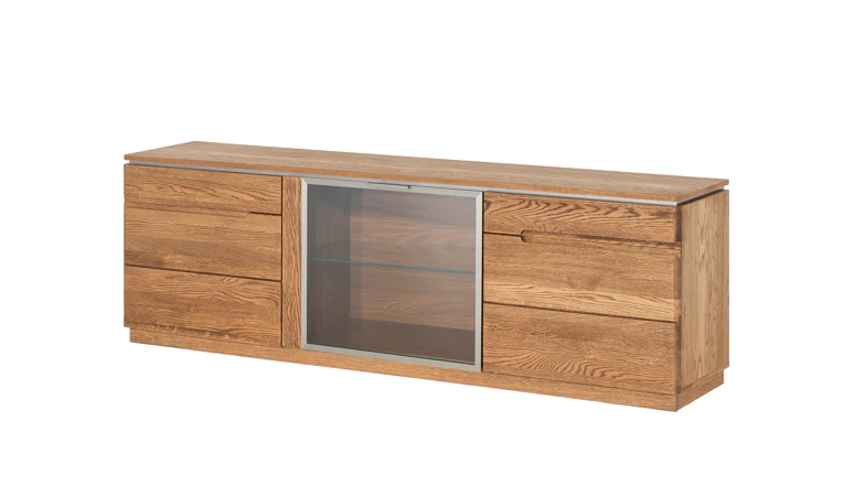 Meuble TV ou buffet en bois de chêne Monténégro 26 - LoftStory - Image 7