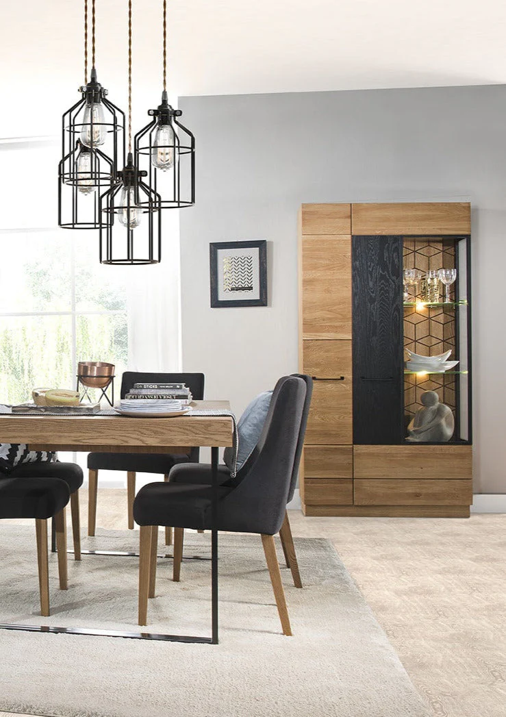 Vitrine en bois de chêne Mozaik 12 - LoftStory - Image 3
