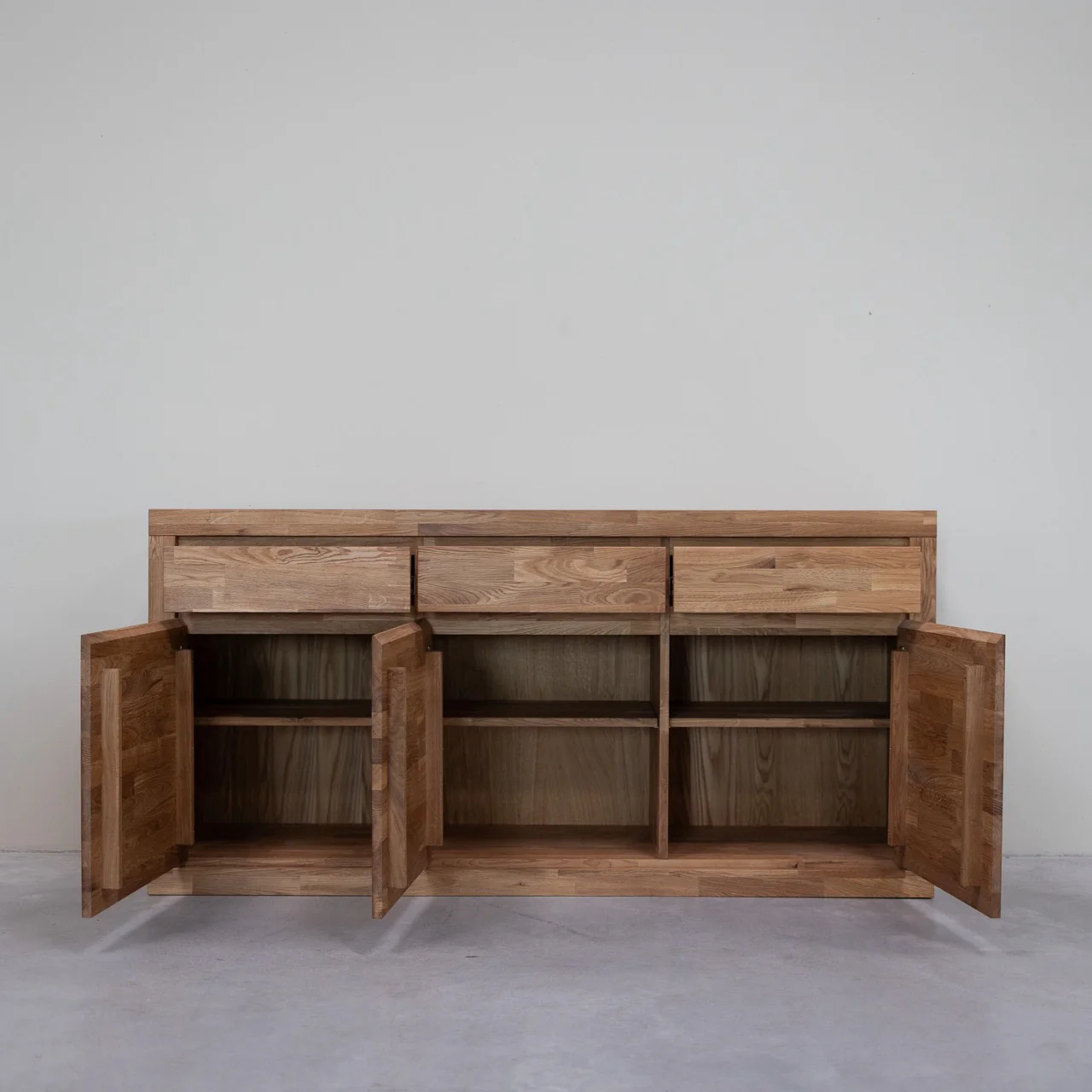 Buffet en bois massif de chêne Utah - NordicStory - Image 2
