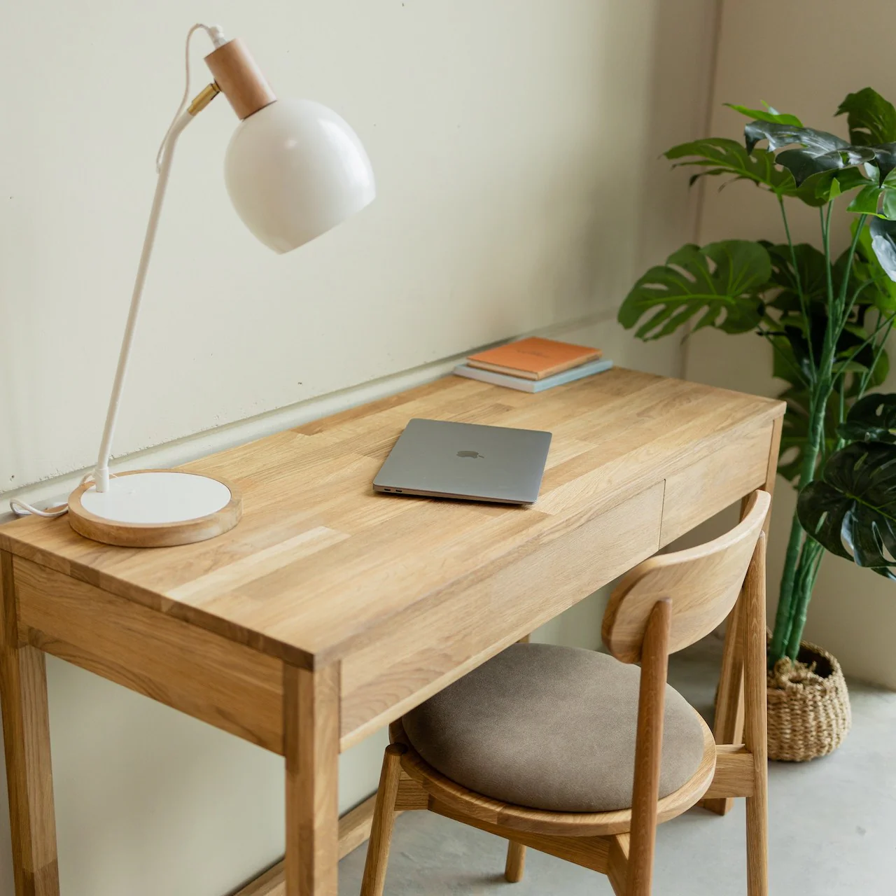 Bureau console en bois massif de chêne Danemark  - NordicStory - Image 5