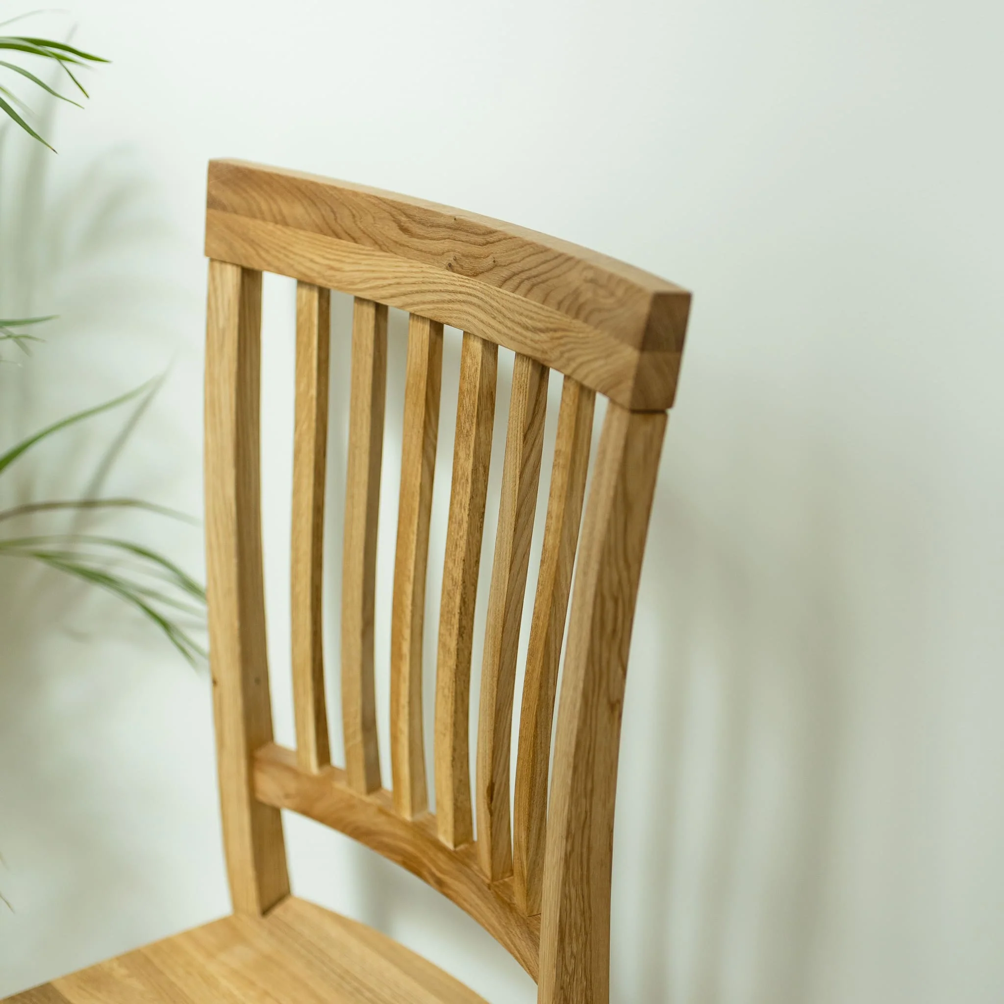 Chaise de salle à manger en bois massif de chêne Provence – Lot de 2 ou 4 chaises - NordicStory - Image 4