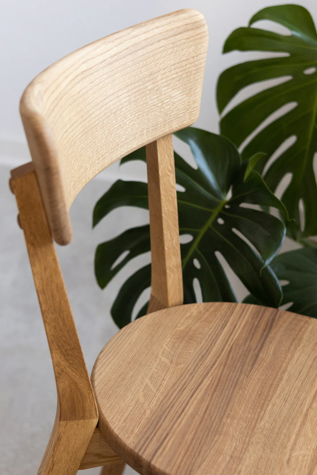 Chaise de salle à manger en bois massif de chêne Diana – Lot de 2 ou 4 chaises - NordicStory - Image 5