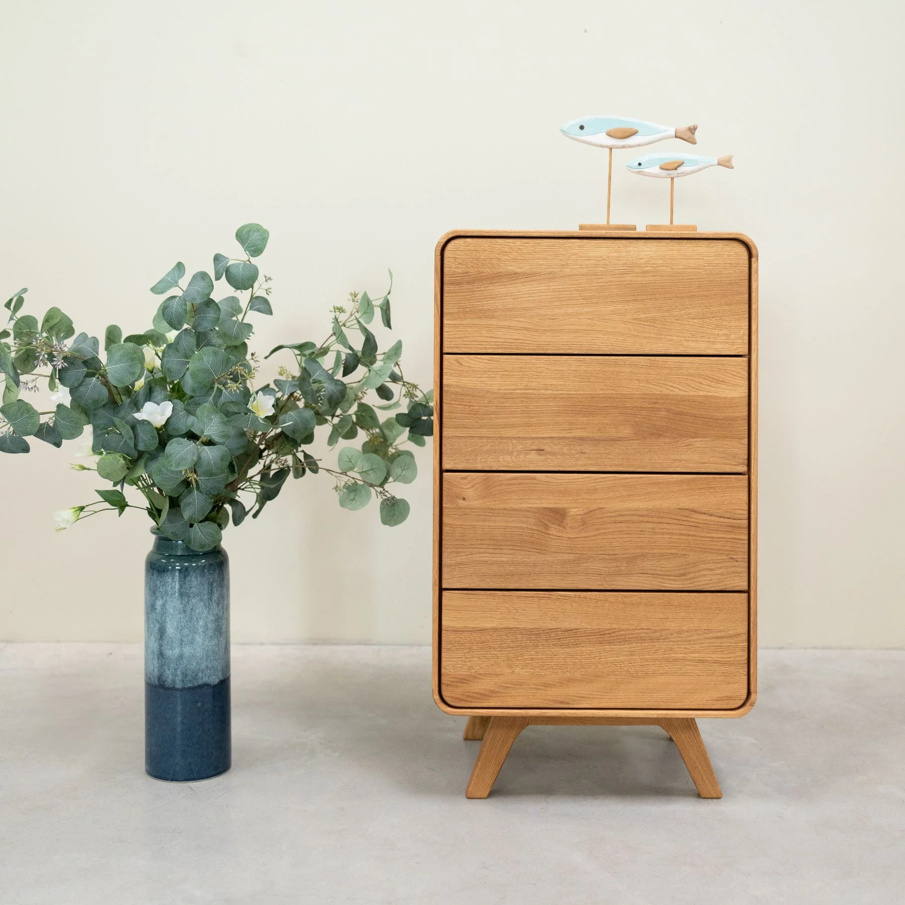 Commode en bois massif de chêne Genève - NordicStory