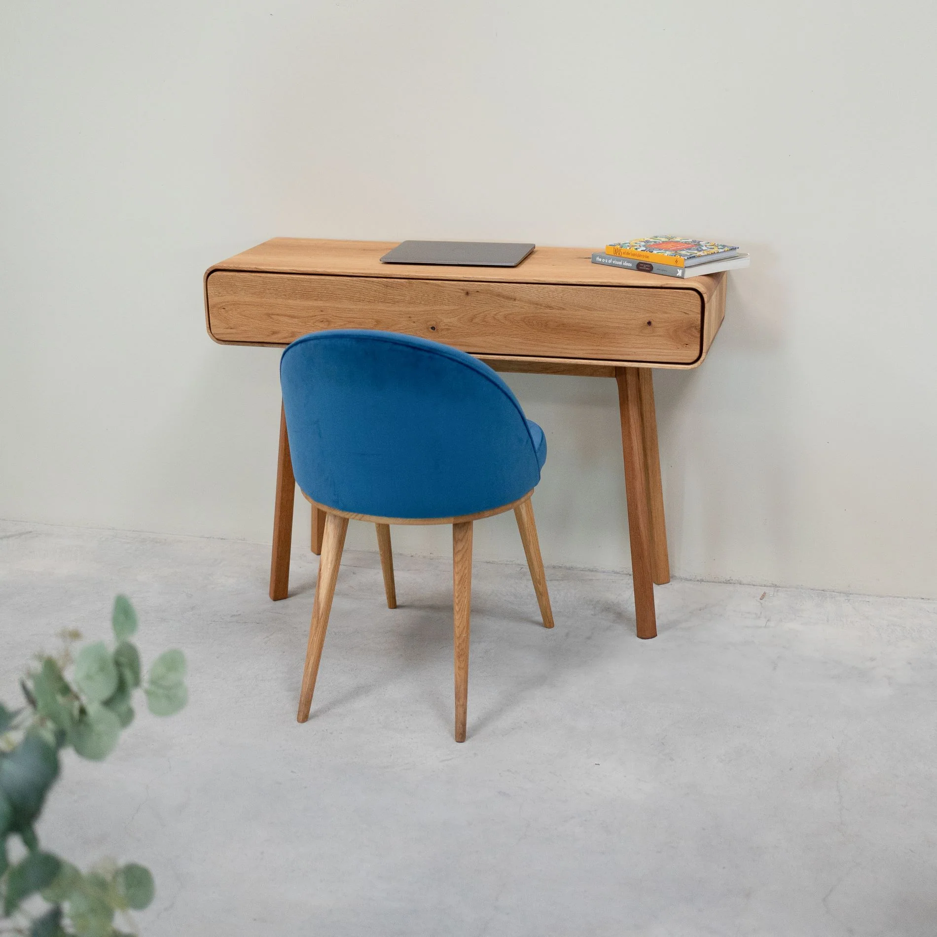 Console coiffeuse en bois massif de chêne Genève - NordicStory - Image 4