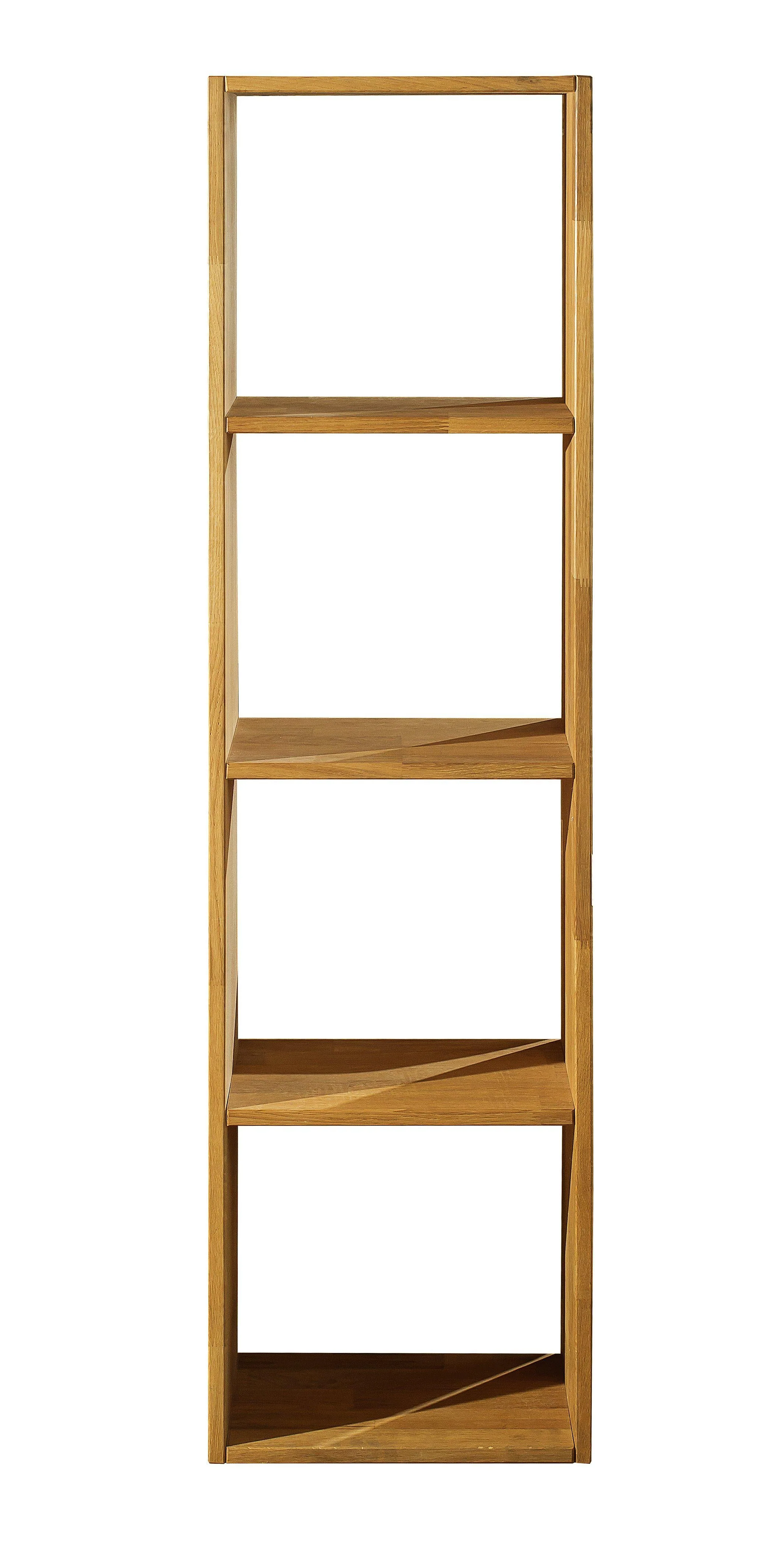 Etagère bibliothèque en bois massif de chêne Danemark 1 – NordicStory - Image 3