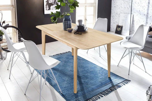 Table à manger extensible en bois massif de chêne France - NordicStory - Image 13