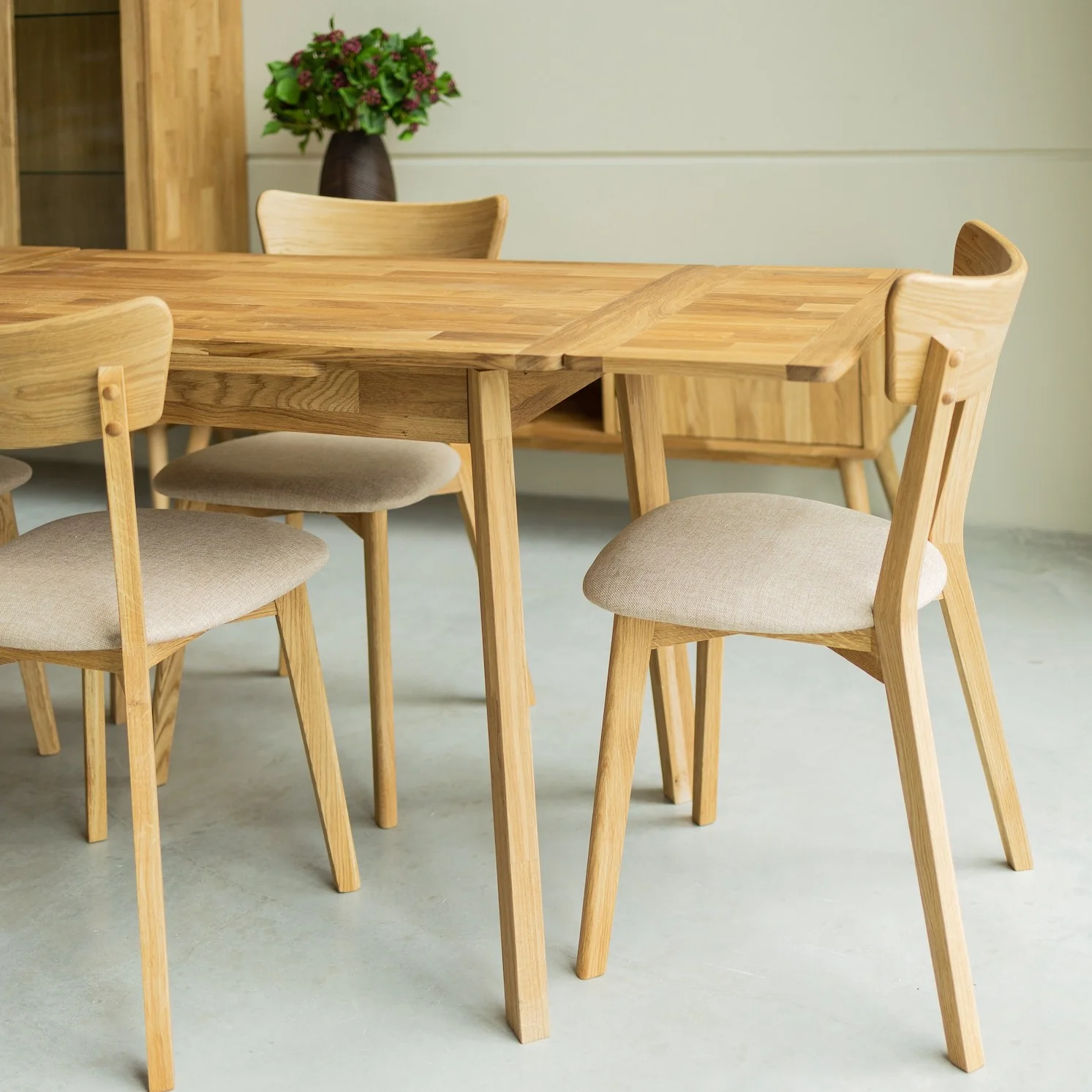 Table à manger extensible en chêne massif Mini 1 - NordicStory - Image 12