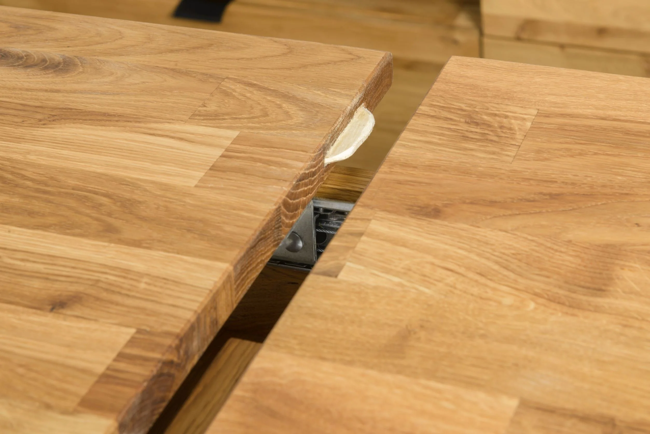 Table à manger extensible en bois massif de chêne Monty - NordicStory - Image 13