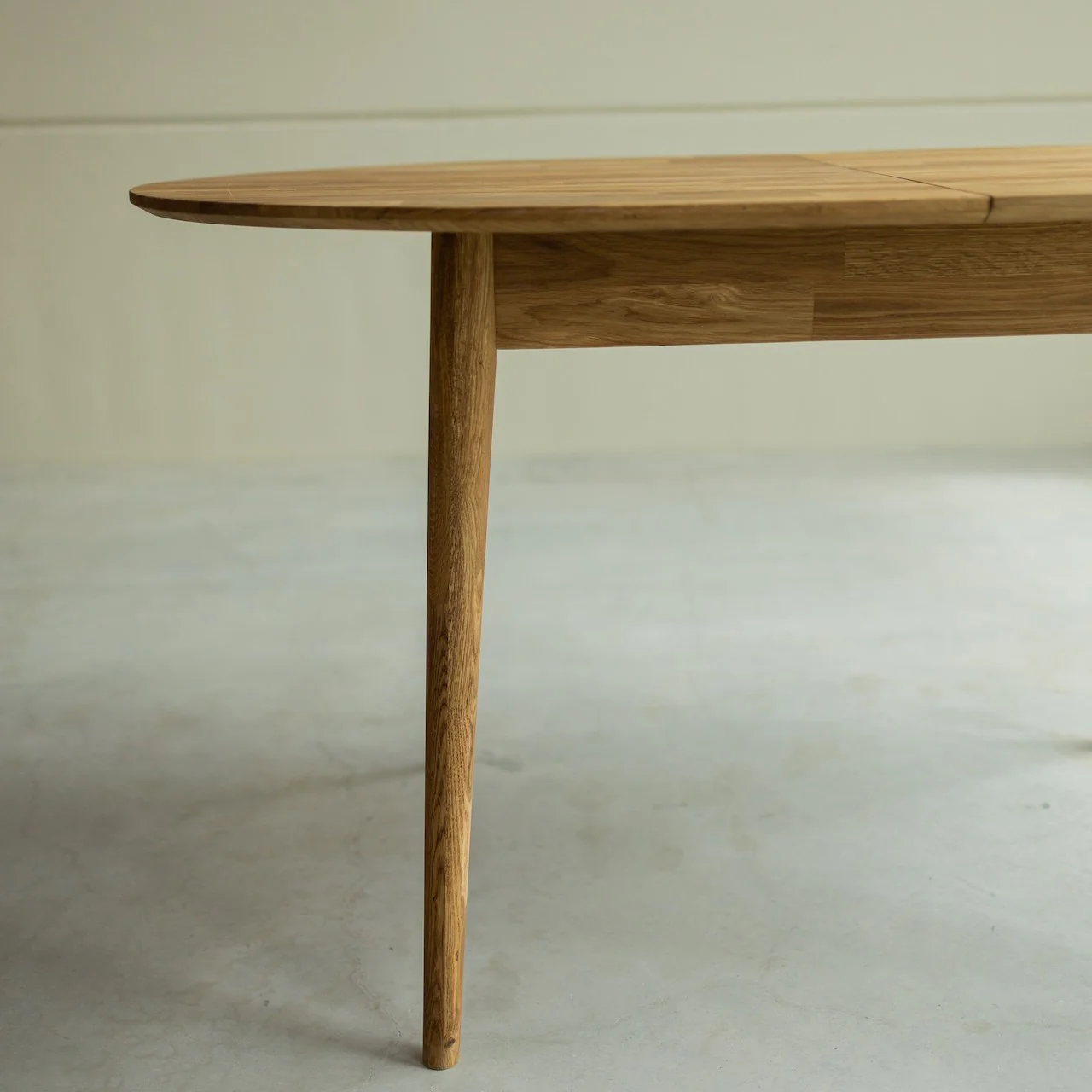 Table à manger ovale extensible en chêne massif Escandi 2 - NordicStory - Image 11