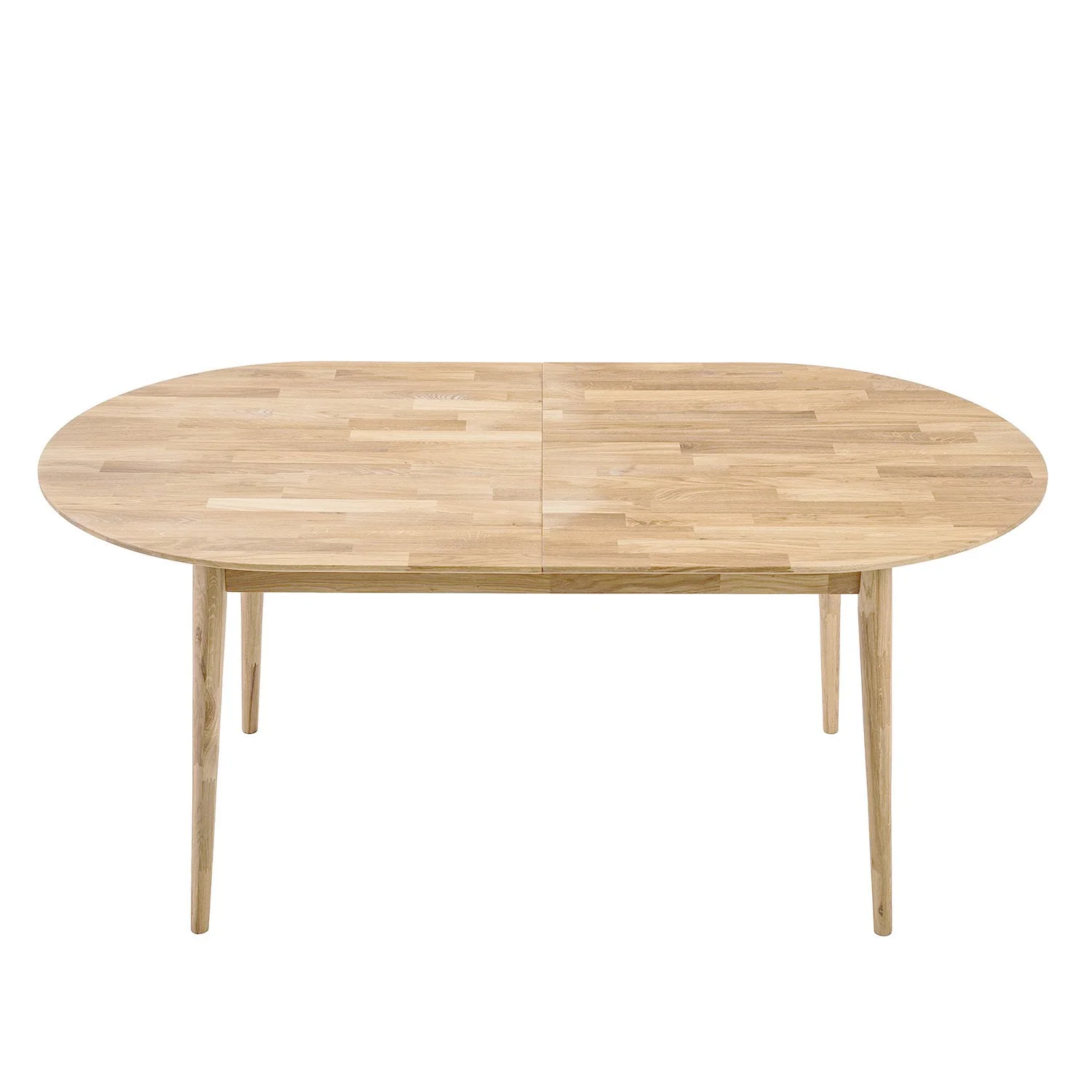 Table à manger ovale extensible en chêne massif Escandi 2 - NordicStory - Image 18