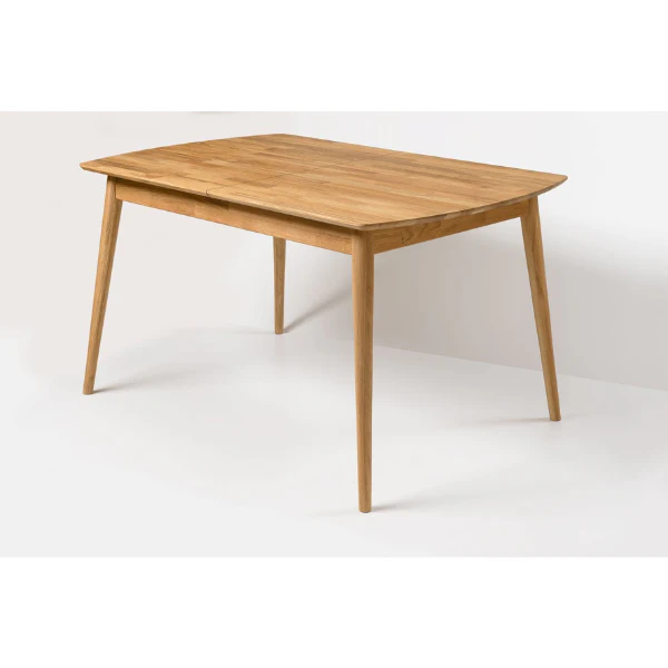 Table à manger rectangulaire extensible en chêne massif Escandi - NordicStory - Image 6
