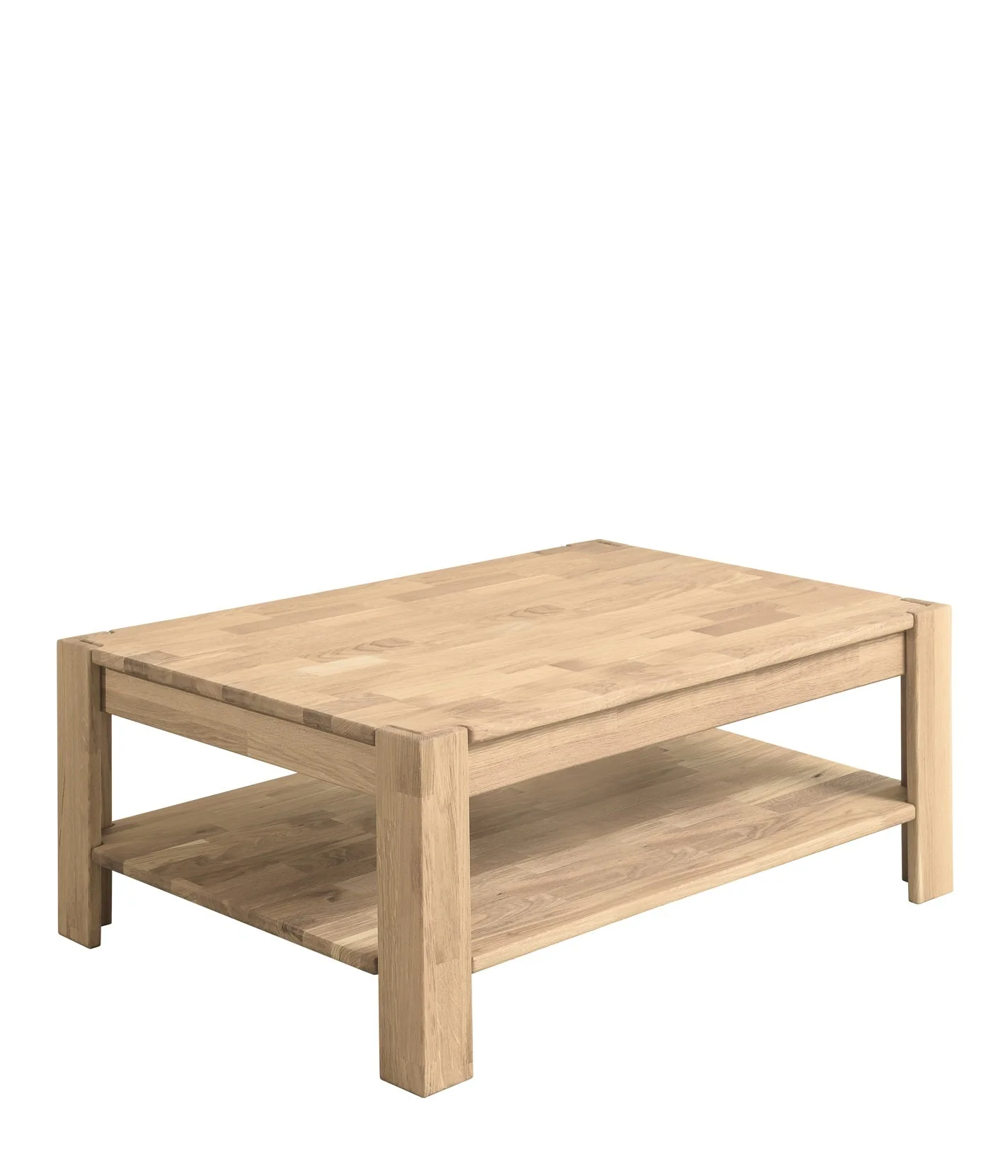 Table basse en bois massif de chêne Mauritz 4 - NordicStory - Image 16