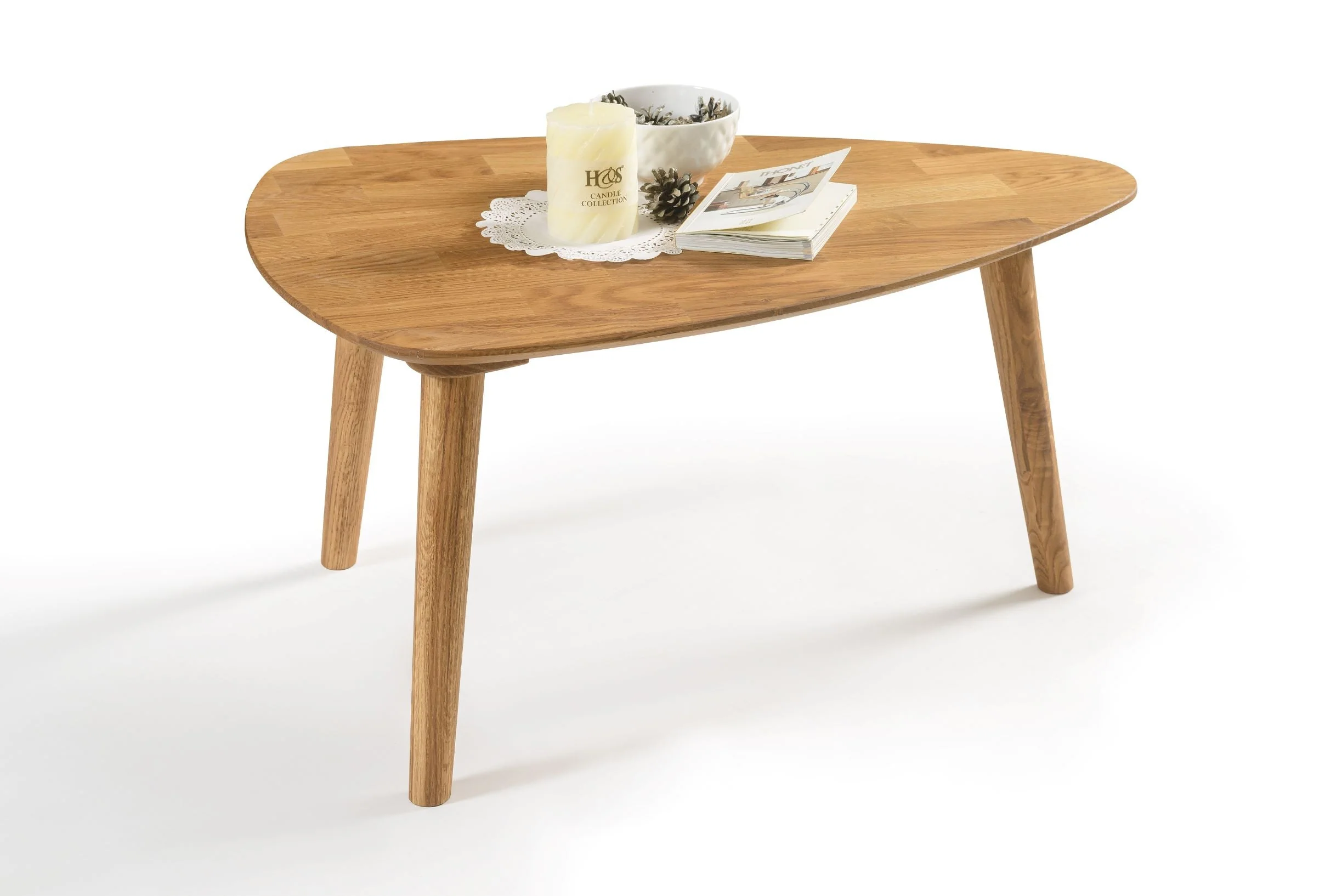 Table basse gigogne en bois massif de chêne Escandi 2 - NordicStory - Image 13