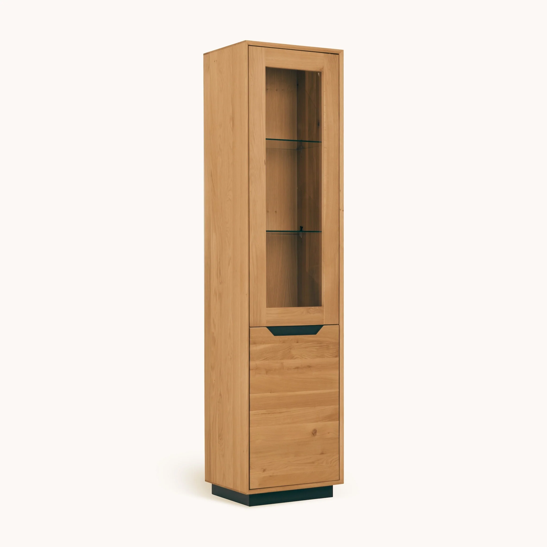 Vitrine en bois massif de chêne Bremen 1 - NordicStory - Image 4