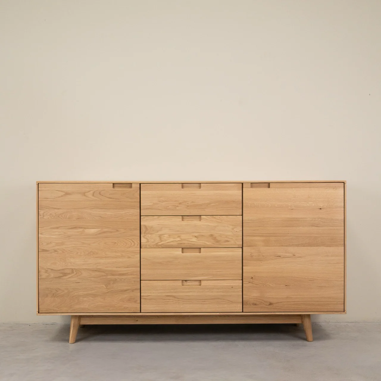 Buffet en bois massif de chêne Escandi Atelier - NordicStory - Image 3