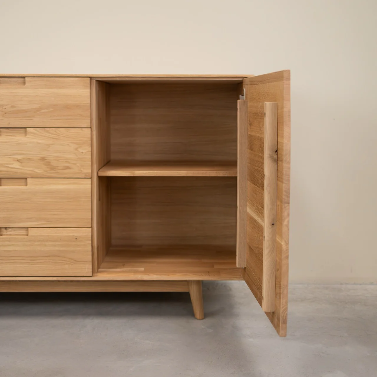 Buffet en bois massif de chêne Escandi Atelier - NordicStory - Image 8