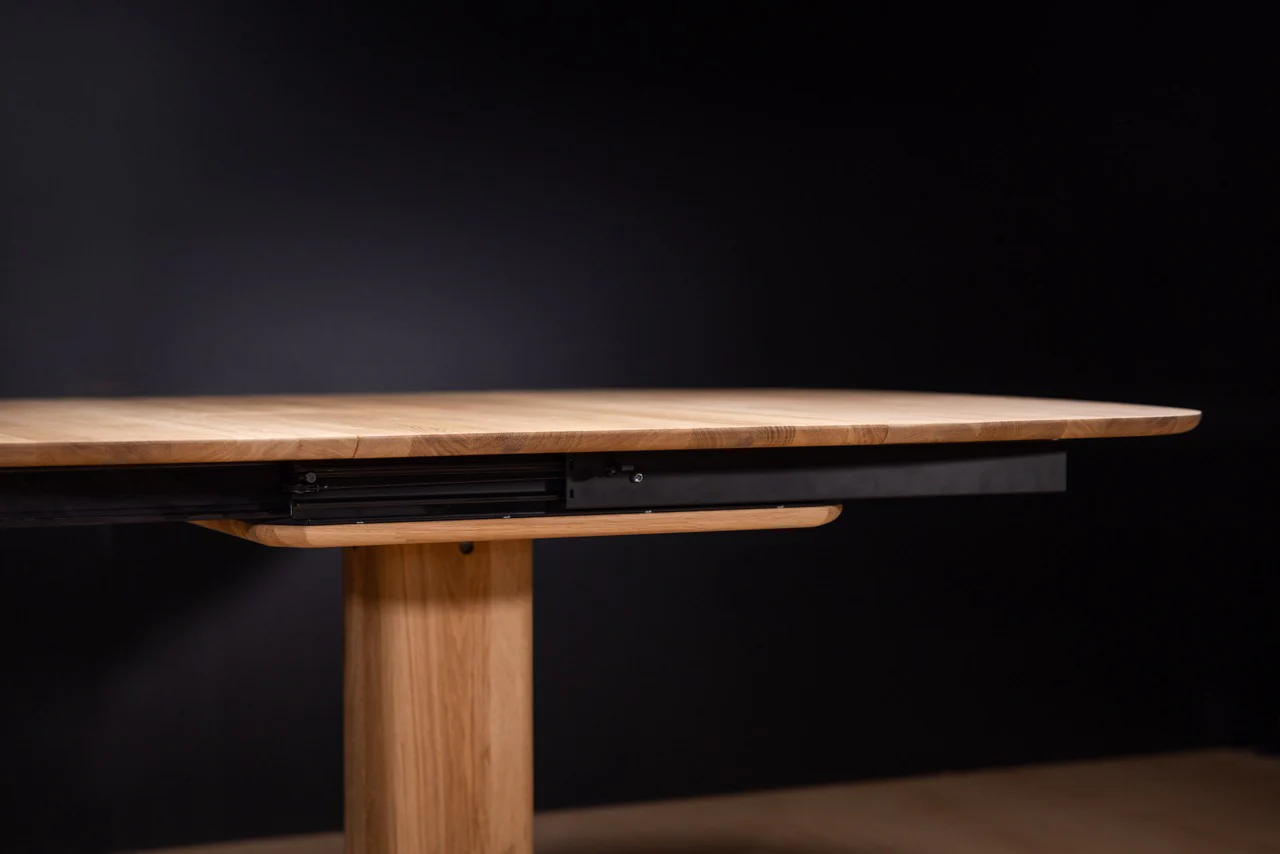 Table à manger extensible en bois massif LUNA - KARPIS - Image 6