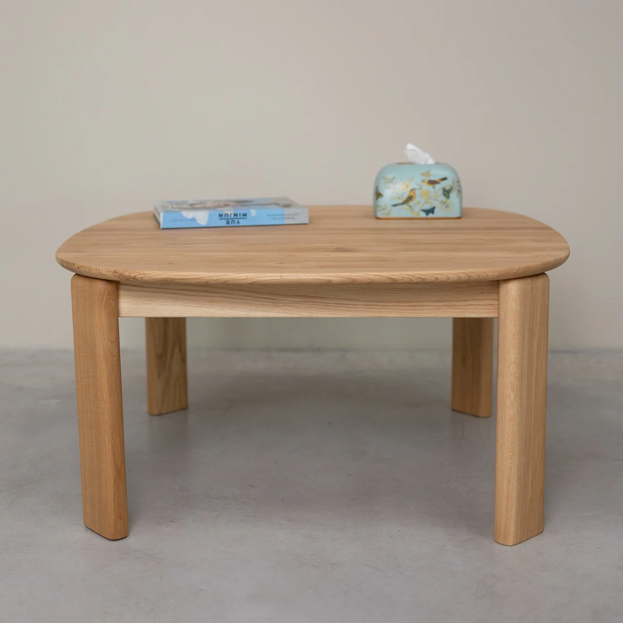 Table basse en bois massif de chêne Victoria - VESKOR - Image 5