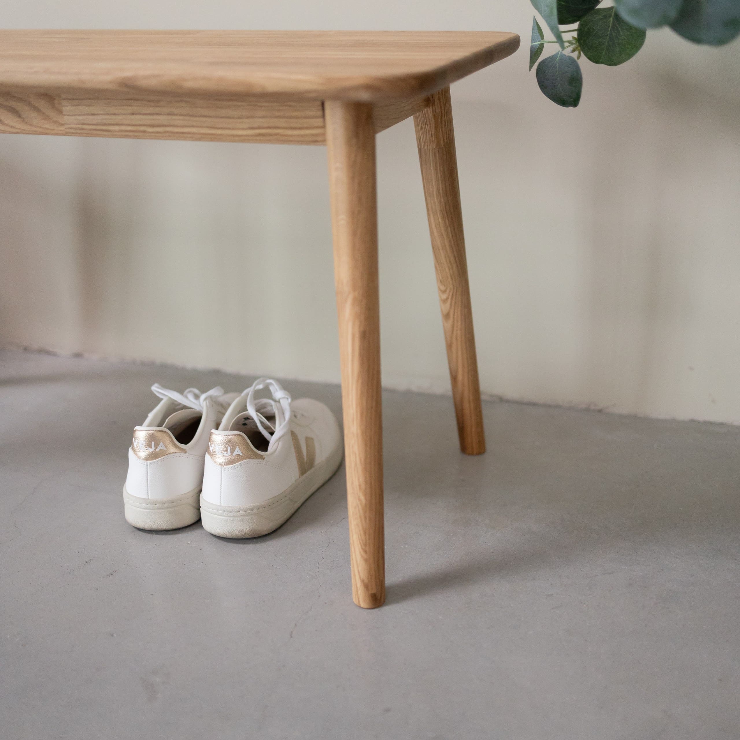Banc ou table basse en bois massif de chêne Malmo - VESKOR - Image 6