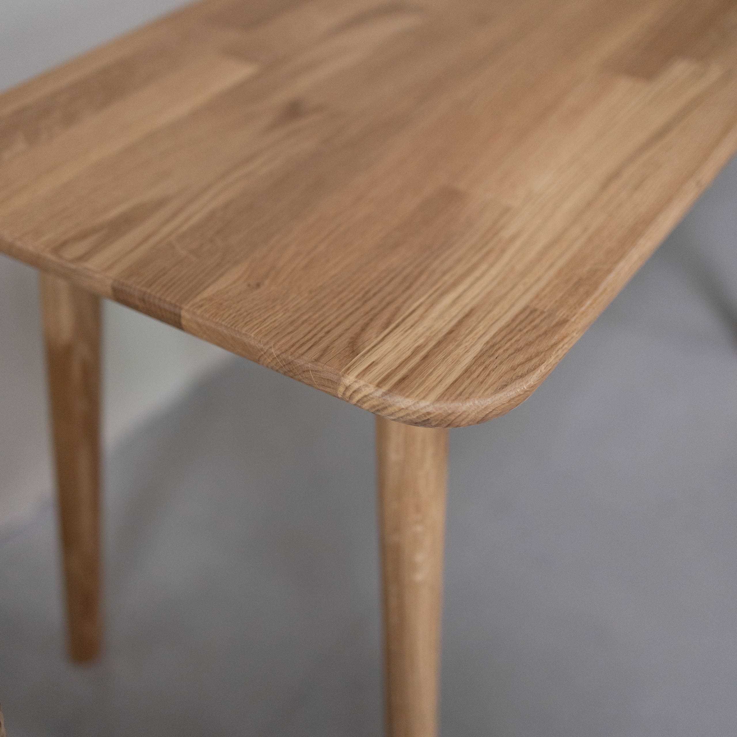 Banc ou table basse en bois massif de chêne Malmo - VESKOR - Image 8