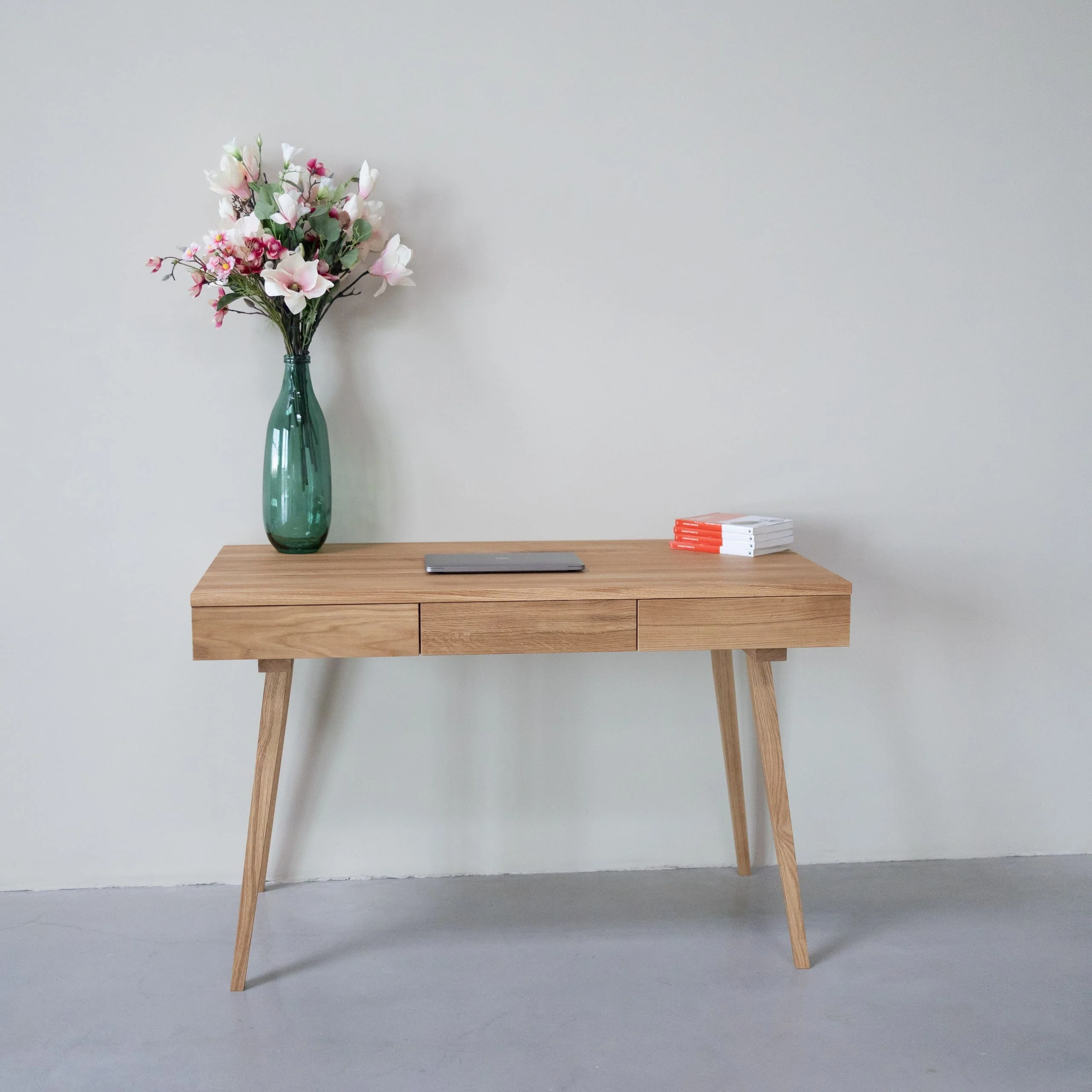 Bureau en bois massif de chêne Malmo 1 - VESKOR - Image 6