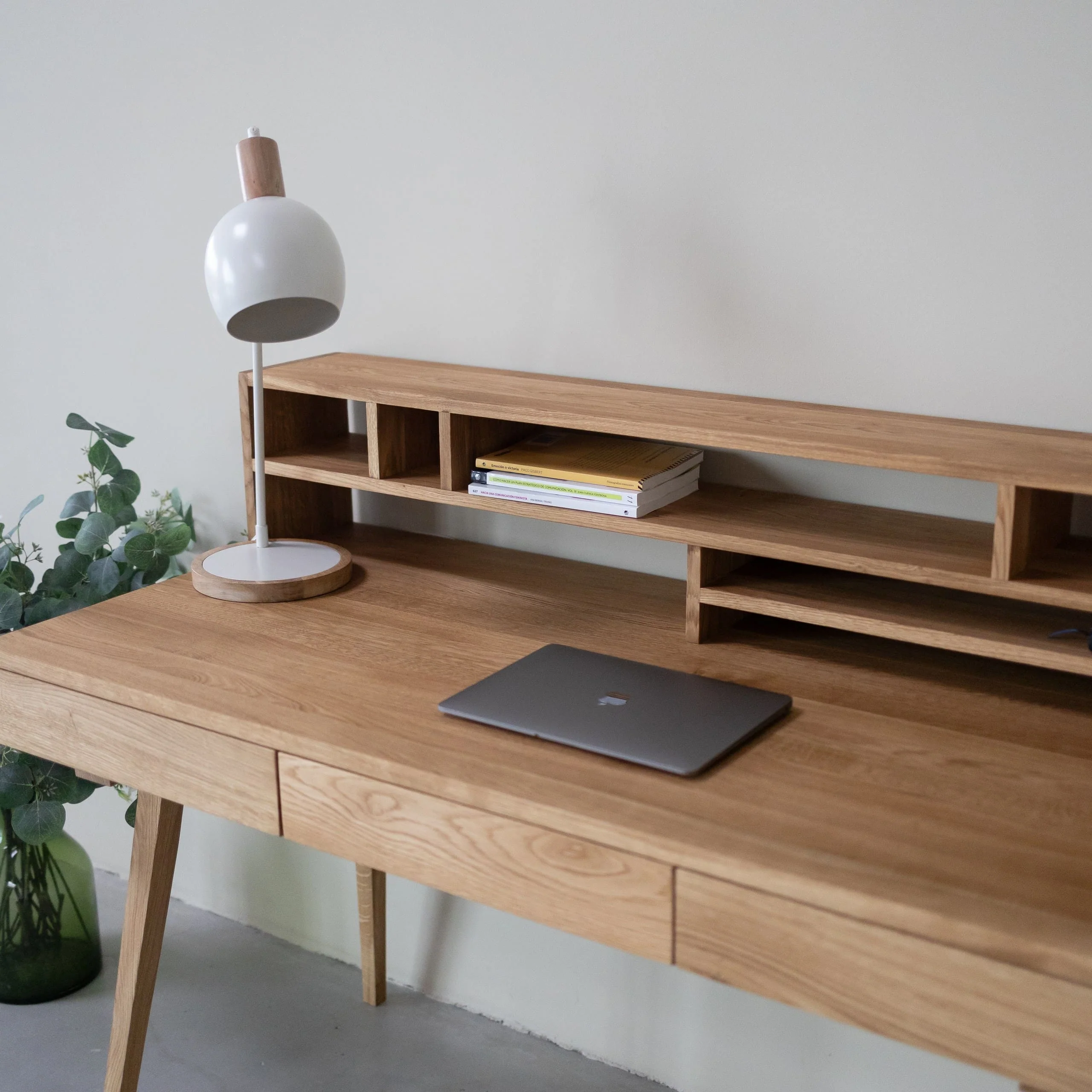Bureau en bois massif de chêne Malmo 2 - VESKOR - Image 9