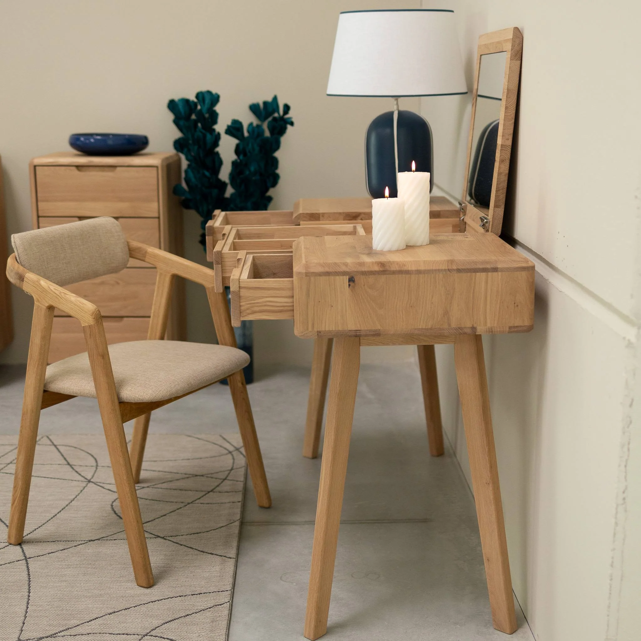 Coiffeuse en bois massif Suède 1 – VESKOR - Image 3