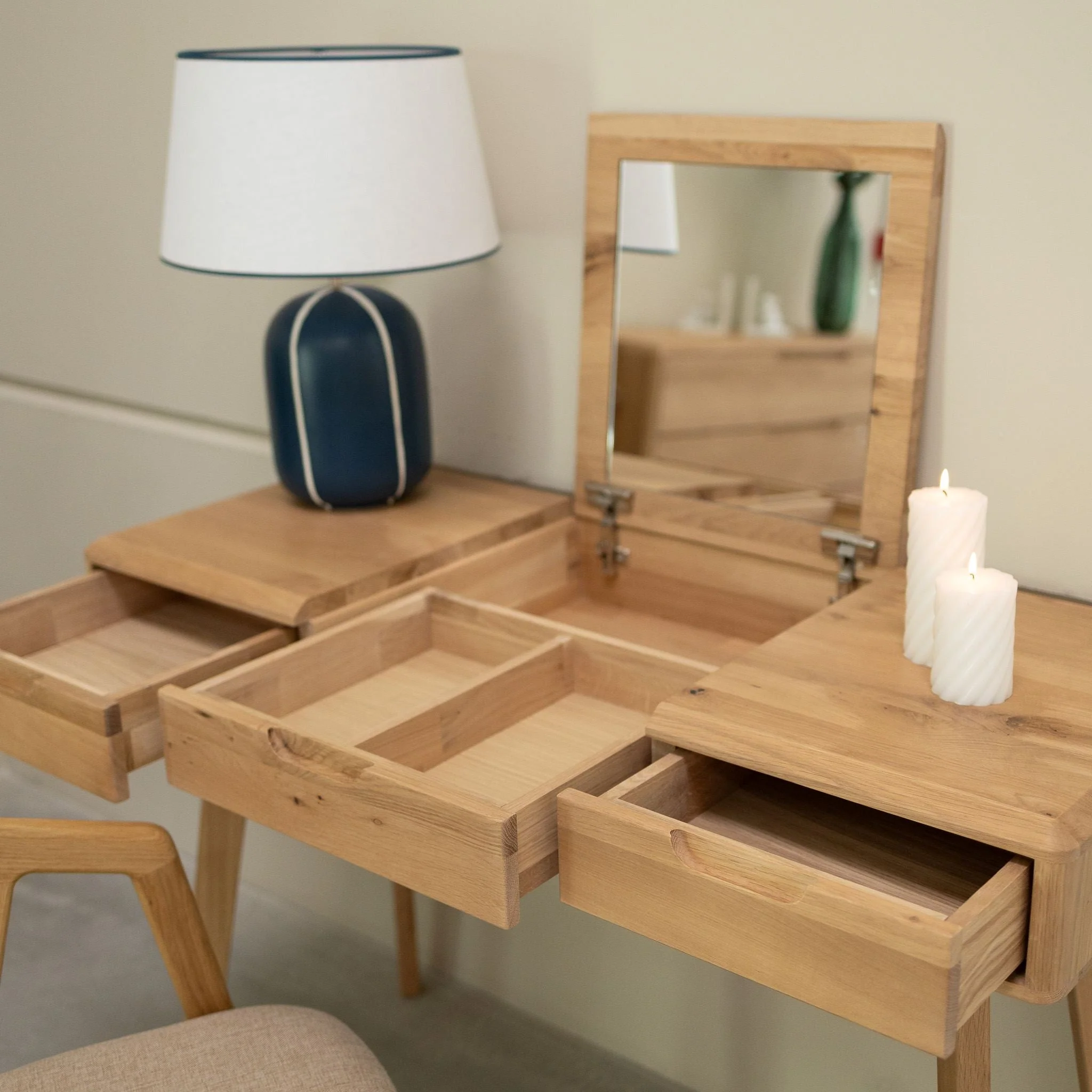 Coiffeuse en bois massif Suède 1 – VESKOR - Image 6