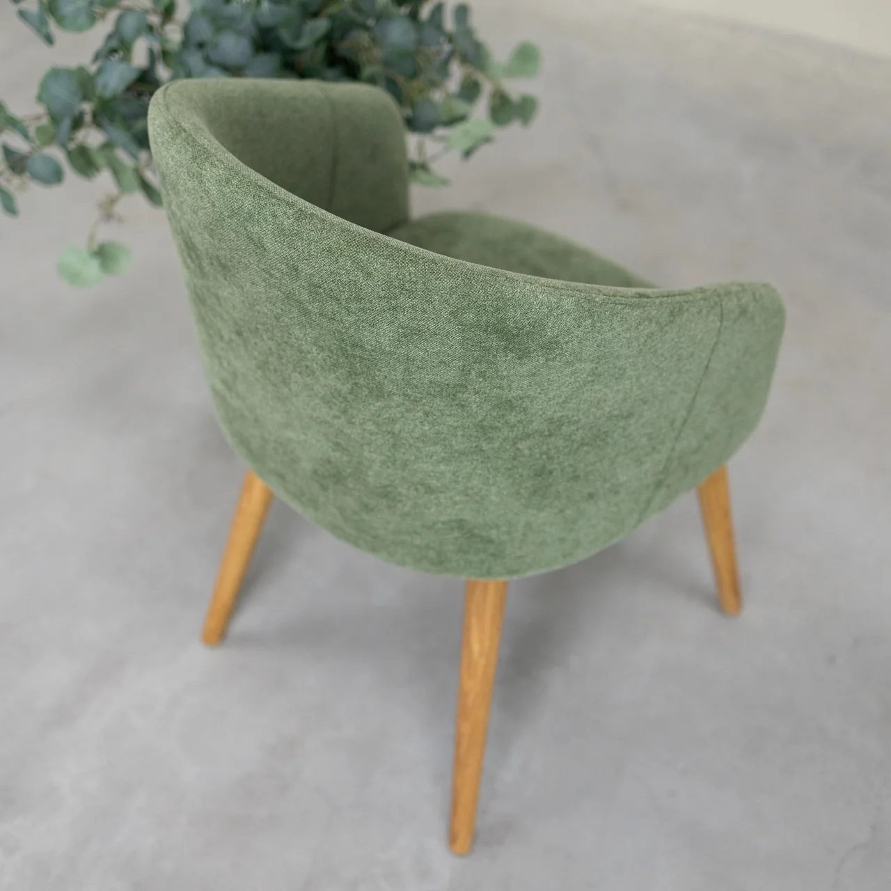 Chaise en bois massif de chêne Ana, revêtement - VESKOR - Image 34