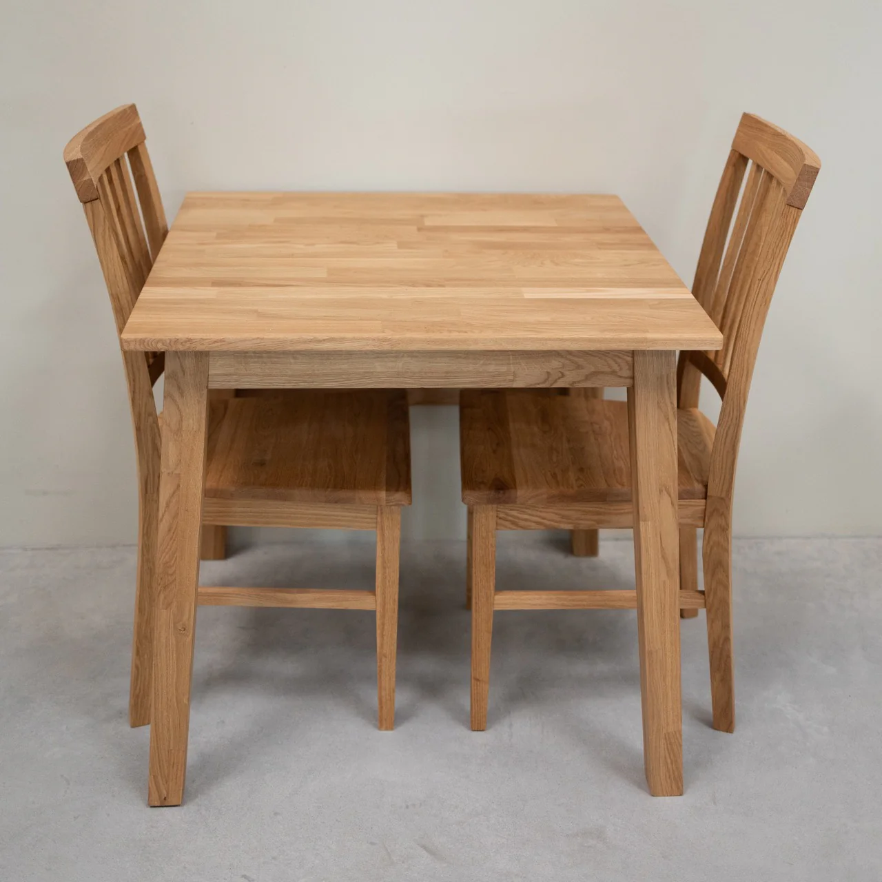 Table à manger extensible en bois massif de chêne Tomas - VESKOR - Image 4
