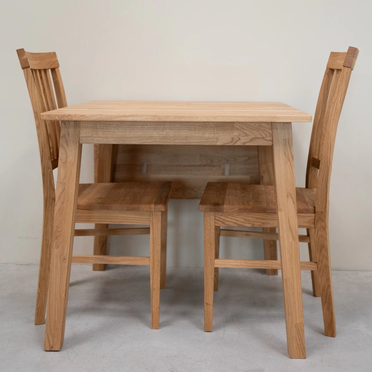 Table à manger extensible en bois massif de chêne Tomas - VESKOR - Image 5