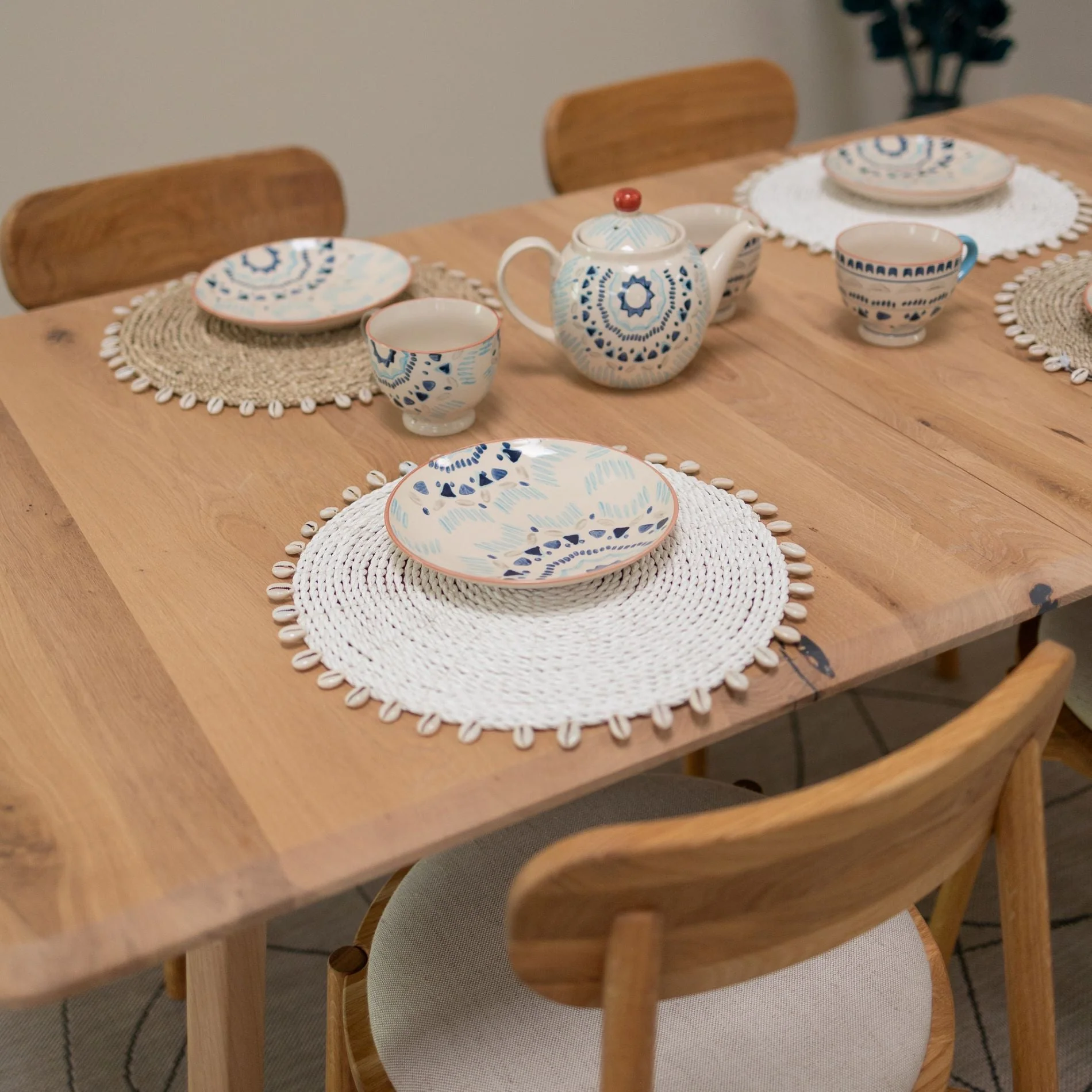 Table à manger extensible en bois massif Suède – VESKOR - Image 6
