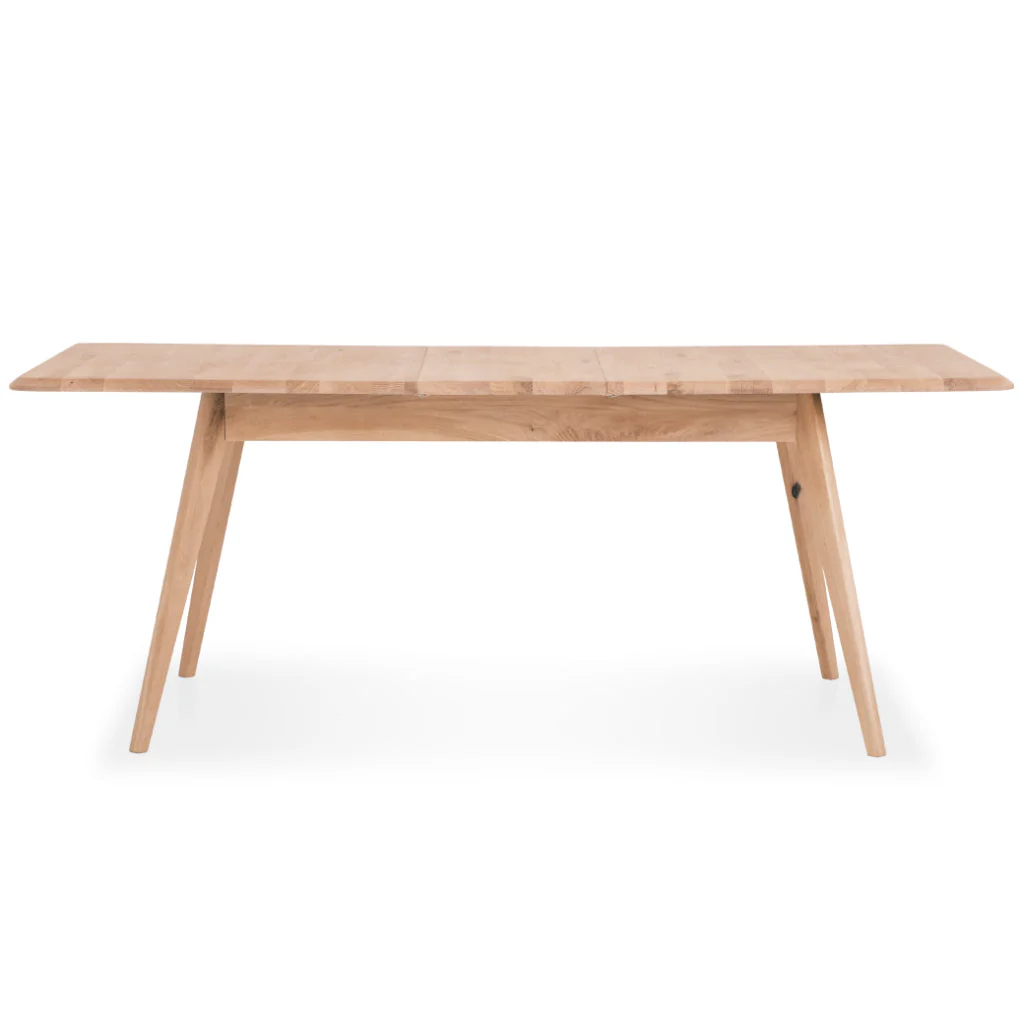 Table à manger extensible en bois massif Suède – VESKOR - Image 8