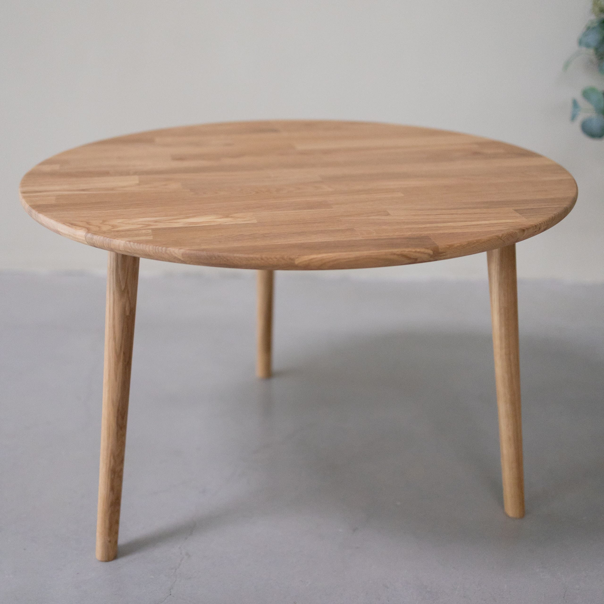Table basse gigogne en bois massif de chêne Malmo - VESKOR - Image 12