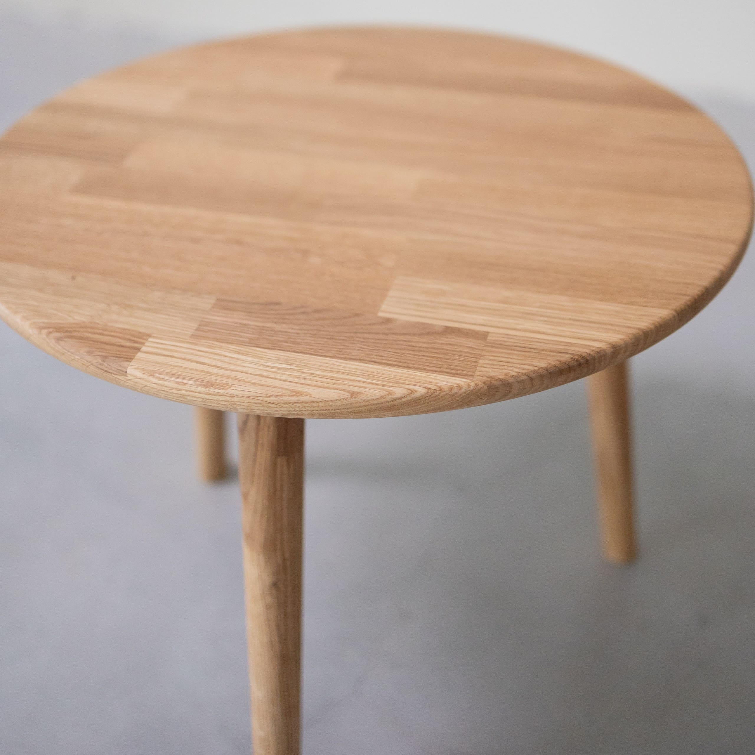 Table basse gigogne en bois massif de chêne Malmo - VESKOR - Image 15
